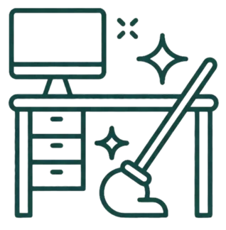 Commercial cleaning icon