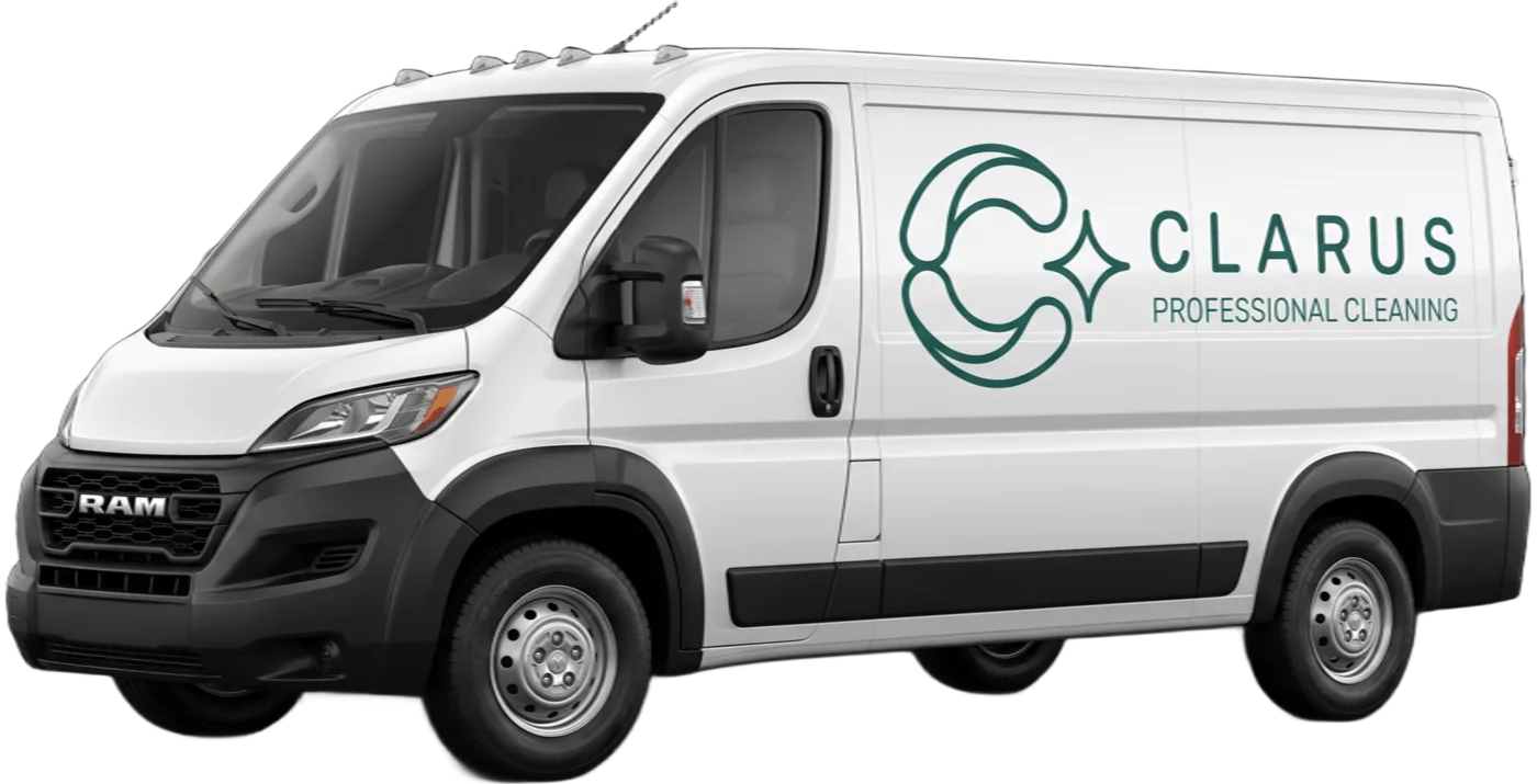 Clarus Cleaning Services service van